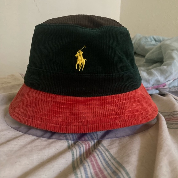 Polo Ralph Lauren Other - NWT Polo Ralph Lauren Heritage Icon corduroy bucket hat in multi - One Size
